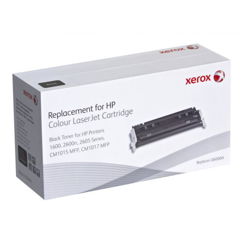 Xerox HP Colour LaserJet 2600/2605 series - Black - toner cartridge  (alternative for: HP Q6000A) - for HP Color LaserJet 1600, 2600n, 2605,  2605dn, 2605dtn, CM1015 MFP, CM1017 MFP - Hunt Office Ireland