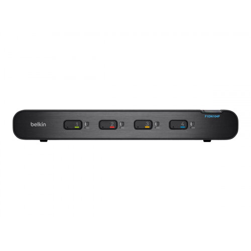 Belkin Advanced Secure UHD SingleHead DisplayPort KVM Switch with CAC Port KVM / audio switch