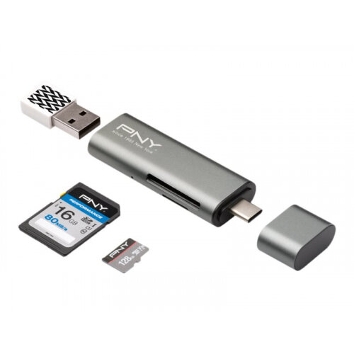 PNY Card reader 3 in 1 (SD, microSD, SDHC, microSDHC, SDXC