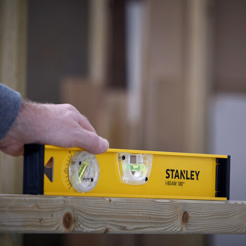 Niveau Stanley Pro-180 800mm - Précision Professionnelle | Niveau I Beam