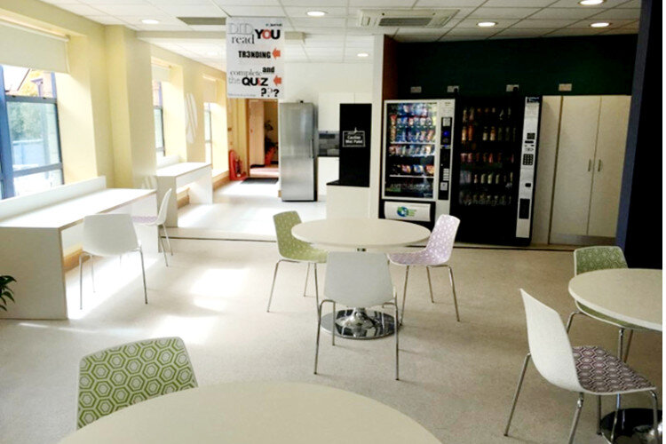 Marriott Hotel Call Centre in Cork Canteen Fitout by HuntOffice