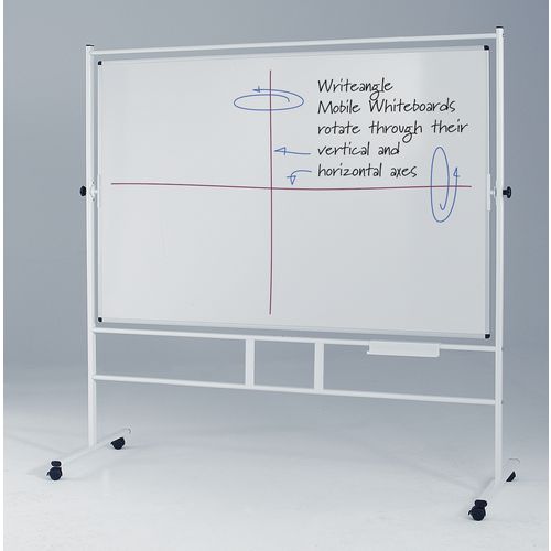 Revolving DoubleSided Whiteboard With Surface HxW 1200x1800mm