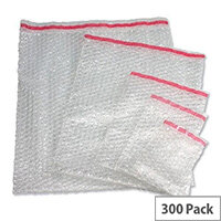 Jiffy Bubble Wrap Pouches Protective Self Seal 180 x 235mm (Pack 300) Jiffy Bubble Wrap Pouches Protective Self Seal 180 x 235mm (Pack 300)
