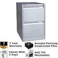 2 Drawer Steel Filing Cabinet Flush Front Goose Grey Bisley BS2E 2 Drawer Steel Filing Cabinet Flush Front Goose Grey Bisley BS2E