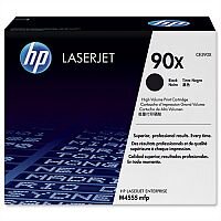 HP 90X Black High Yield Laser Toner Cartridge CE390X - HP 90 X