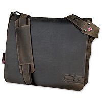 Pride & Soul Ben Shoulder Shoulder Strap Leather Brown Messenger Laptop Bag Pride & Soul Ben Shoulder Shoulder Strap Leather Brown Messenger Laptop Bag