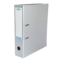 Elba Lever Arch File Laminated Gloss Finish 70mm Capacity A4 Metallic Silver Elba Lever Arch File Laminated Gloss Finish 70mm Capacity A4 Metallic Silver