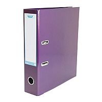 Elba Lever Arch File Laminated Gloss Finish 70mm Capacity A4 Metallic Purple Elba Lever Arch File Laminated Gloss Finish 70mm Capacity A4 Metallic Purple