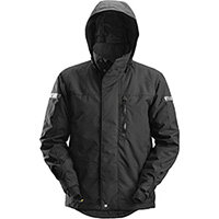 Snickers 1102 AllroundWork, Waterproof 37.5® Insulated Jacket Black Size: L