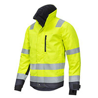 Snickers Allround Work High-Vis 37.5 Insulated Jacket Yellow CL3 Size S Regular WW2