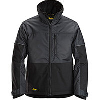 Snickers 1148 AllroundWork, Winter Jacket Steel Grey - Black Size: S Regular
