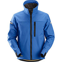 Snickers 1200 AllroundWork, Soft Shell Jacket True Blue - Black Size: M Regular