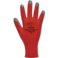Juba Gloves Nitrile Foam Coated 15 Gauge Red/Black Size 9 M/L-Men or XXL-Women Pack 1 Ref 303188090 Juba Gloves Nitrile Foam Coated 15 Gauge Red/Black Size 9 M/L-Men or XXL-Women Pack 1 Ref 303188090