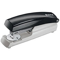 Leitz 5500 Metal Stapler Metallic Black 30 Sheets of 80gsm Paper Leitz 5500 Metal Stapler Metallic Black 30 Sheets of 80gsm Paper