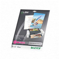 Leitz iLAM UDT A4 Hot Laminating Pouches 125 microns 1 x Pack of 25 Ref 74820000