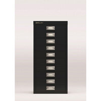Bisley SoHo Multi-Drawers 10-Drawer 51mm Drawer Height Black Bisley SoHo Multi-Drawers 10-Drawer 51mm Drawer Height Black