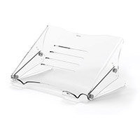 Fellowes Clarity Series Five Height Adjustment Laptop Riser Ref 9731401 Fellowes Clarity Series Five Height Adjustment Laptop Riser Ref 9731401