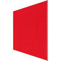 Nobo 32 inch Widescreen Felt Board 710x400mm Red Ref 1905310 Nobo 32 inch Widescreen Felt Board 710x400mm Red Ref 1905310