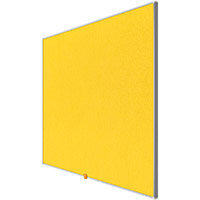 Nobo 32 inch Widescreen Felt Board 710x400mm Yellow Ref 1905318 Nobo 32 inch Widescreen Felt Board 710x400mm Yellow Ref 1905318