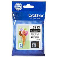 Brother LC3213BK Yield: 400 Pages Black Ink Cartridge