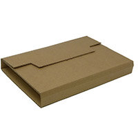 Rigid Corrugated Postal Wrapper Small 250x180x50mm Manilla Ref RBL10535 Pack of 25