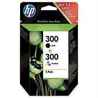 HP 300 Black & Colour Inkjet Cartridge Twin Pack CN637EE