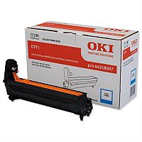 OKI 44318507 Laser Image Drum Unit Cyan For C711