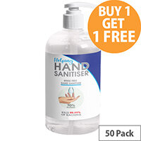250ml Pump Hand Sanitiser - Fully Approved Ethanol Based Sanitising Liquid PCS 100380 Pack of 50 250ml Pump Hand Sanitiser - Fully Approved Ethanol Based Sanitising Liquid PCS 100380 Pack of 50