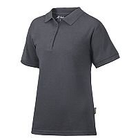 Snickers 2702 Women&#39;s Polo Shirt Size S Steel Grey