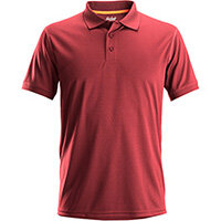 Snickers 2721 AllroundWork Polo Shirt Chili Red - Size: S