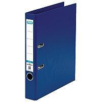 Elba 50mm Lever Arch File Plastic A4 Blue 100025925