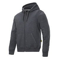 Snickers Classic Zip Hoodie StGrey Size XXL Regular WW4