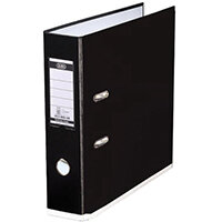 Elba MyColour Lever Arch File 80mm Polypropylene A4 Black and White Elba MyColour Lever Arch File 80mm Polypropylene A4 Black and White