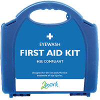 2Work Fist Aid Kit Eyewash Station with Eye Wash Pods Up to 5 Person X6060 2Work Fist Aid Kit Eyewash Station with Eye Wash Pods Up to 5 Person X6060