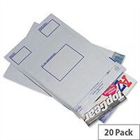 KeepSafe DX Extra Strong Protective Envelopes Polythene W595xH430mm Opaque Pack 20