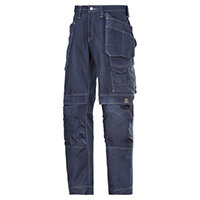 Snickers Cotton Trousers Navy Waist 44" Inside leg 30" WW1 Snickers Cotton Trousers Navy Waist 44" Inside leg 30" WW1