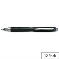 Uni-ball Jetstream RT Black Rollerball Pen 9008020 Pack 12 - Medium 1.0mm tip with 0.45mm line width - great for left handers - Rollerball nib for smooth writing Uni-ball Jetstream RT Black Rollerball Pen 9008020 Pack 12 - Medium 1.0mm tip with 0.45mm line width - great for left handers - Rollerball nib for smooth writing