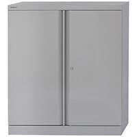 Bisley 1 Shelf Grey Steel Cupboard 2 Door Height 1016mm – 1-Shelf, 5-Year Warranty, Already Assembled, Magnetic Door Catch & Two-Point Locking System (A402W11-73) Bisley 1 Shelf Grey Steel Cupboard 2 Door Height 1016mm – 1-Shelf, 5-Year Warranty, Already Assembled, Magnetic Door Catch & Two-Point Locking System (A402W11-73)