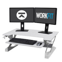 Ergotron WorkFit Dual Monitor Kit - Desktop Station Upgrade Kit For 2 Monitors
