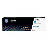 HP 410A Cyan Original LaserJet Toner Cartridge CF411A - for Color LaserJet Pro M452, MFP M377, MFP M477 - HP 410 A