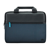 Mobilis Executive 3 notebook case 35.6 cm (14 Inches) Briefcase Black, Blue