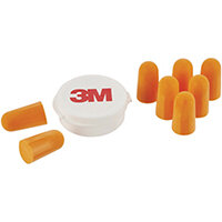 3M Ear Plugs 1100 with Storage Box 1 Kit with 4 Pairs 7100141700 3M Ear Plugs 1100 with Storage Box 1 Kit with 4 Pairs 7100141700