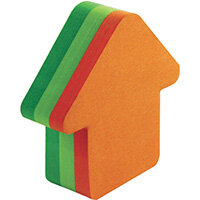 Post-it Notes 70 x 70mm Arrow Neon Orange and Green Pack of 12 3M34983 Post-it Notes 70 x 70mm Arrow Neon Orange and Green Pack of 12 3M34983