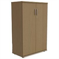 Medium Cupboard with Lockable Doors & Adjustable Shelves W800xD420XH1130mm Urban Oak - Universal Storage Can Be Used Alone Or Accompany The Switch, Komo or Ashford Ranges Medium Cupboard with Lockable Doors & Adjustable Shelves W800xD420XH1130mm Urban Oak - Universal Storage Can Be Used Alone Or Accompany The Switch, Komo or Ashford Ranges