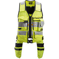 Snickers 4230 AllroundWork, High-Vis Tool Vest Class 1 High Visibility Yellow - Black Size: M