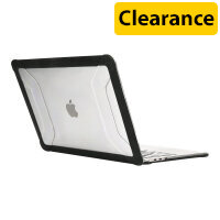 Max Cases Extreme Shell Notebook Cover - Black, Top & Rear Cover for 13-Inch Apple MacBook Pro (Late 2016, Mid 2017)