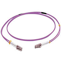 C2G 2m LC/LC OM4 LSZH Fibre Patch - Purple - Patch Cable - 2 m - Purple