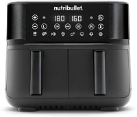 Nutribullet Twin Drawer Airfryer - Two 4 Litre Drawers