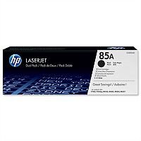 HP 85A Black Laser Toner Cartridge Twin Pack CE285AD - HP 85 A