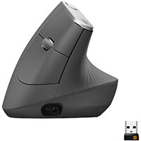Logitech MX Vertical Advanced Ergonomic Mouse - Comfortable and Efficient Design